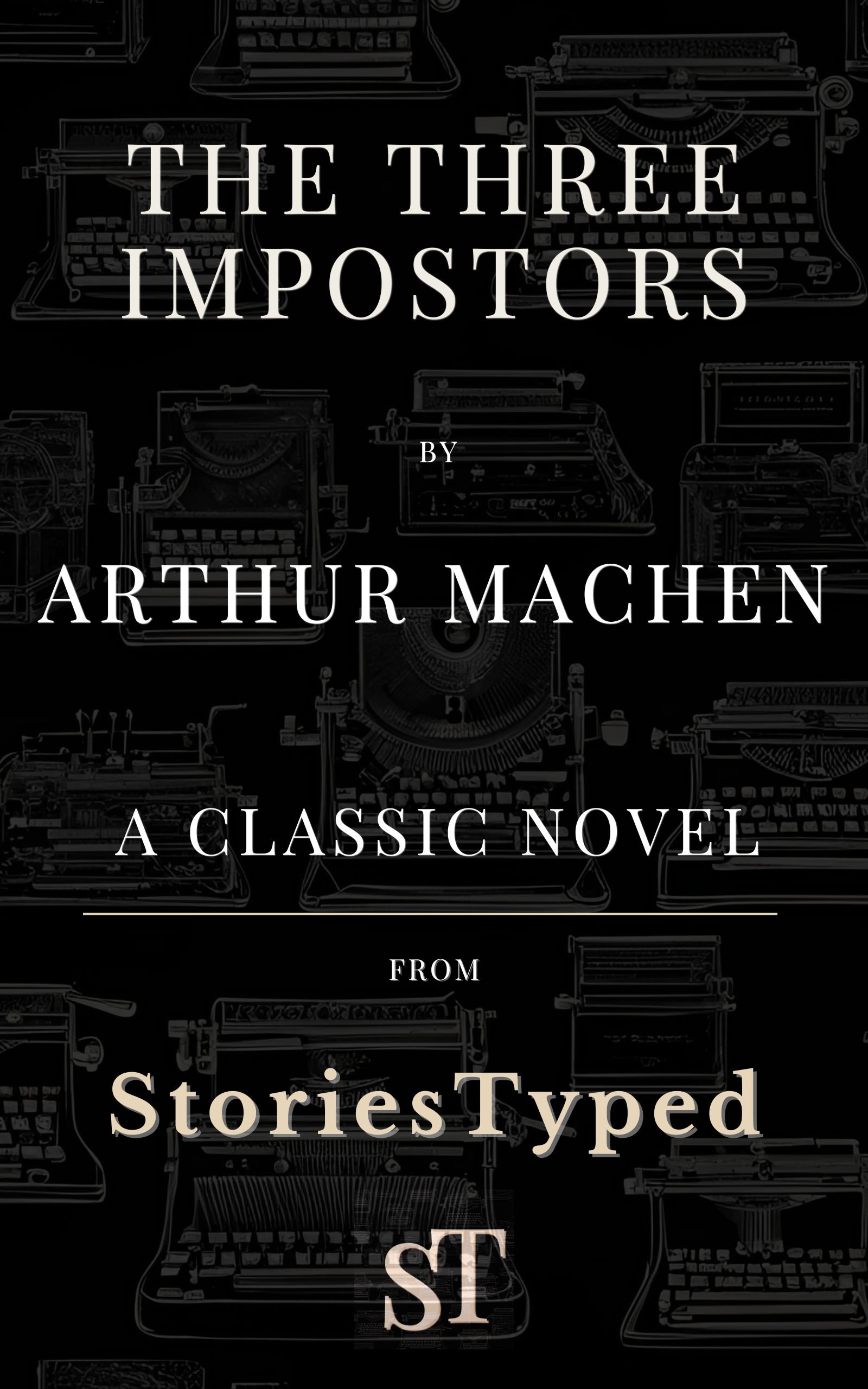 The Three Imposters StoriesTyped Classic Novel Kindle Cover